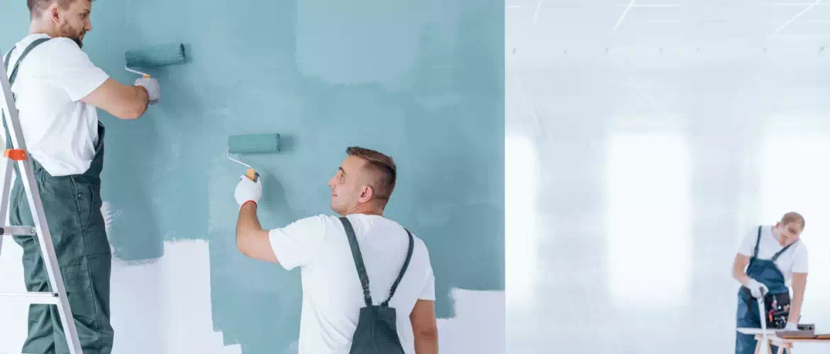 malowana ściana